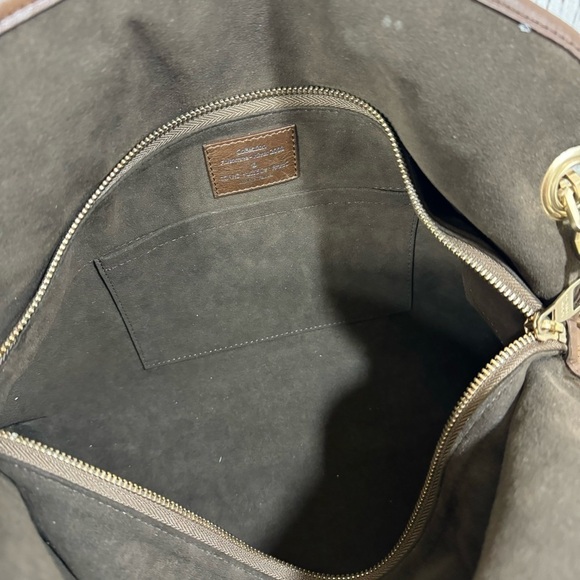 LOUIS VUITTON Limited Edition Chocolate Leather Paris Souple Wish Bag 2008 EUC - Picture 10 of 17